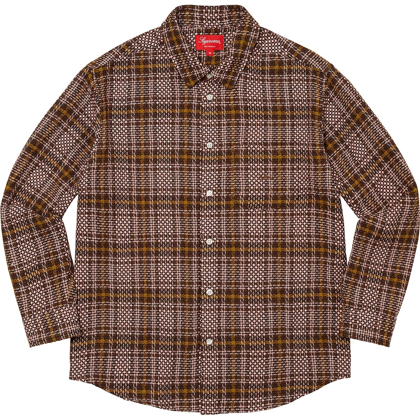 Basket Weave Plaid Shirt view 3